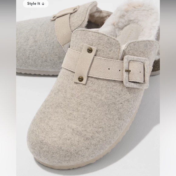 American Eagle Felt Clog - Stone - Picture 2 of 5